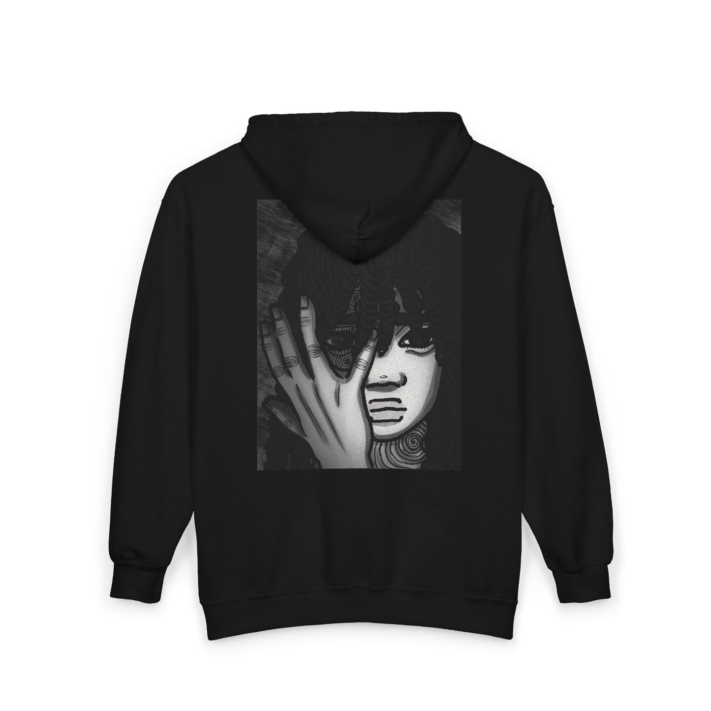 Unisex Zip Up Sweatshirt - Fear