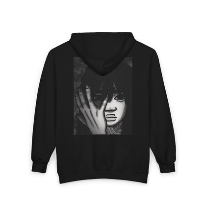 Unisex Zip Up Sweatshirt - Fear
