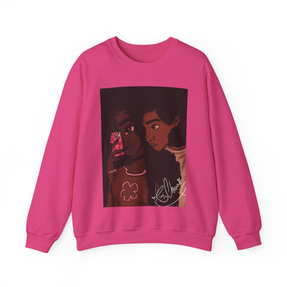 Unisex Heavy Blend™ Crewneck Sweatshirt (Black Love)
