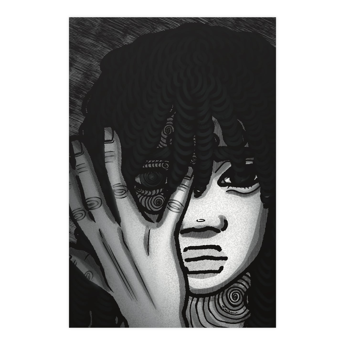 Vertical Matte Poster - Fear