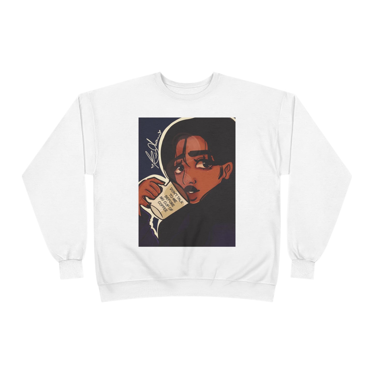 Unisex EcoSmart® Crewneck Sweatshirt (Coffee)