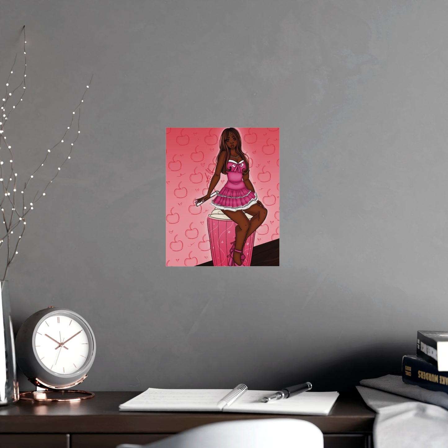 Vertical Matte Poster - Milkshake