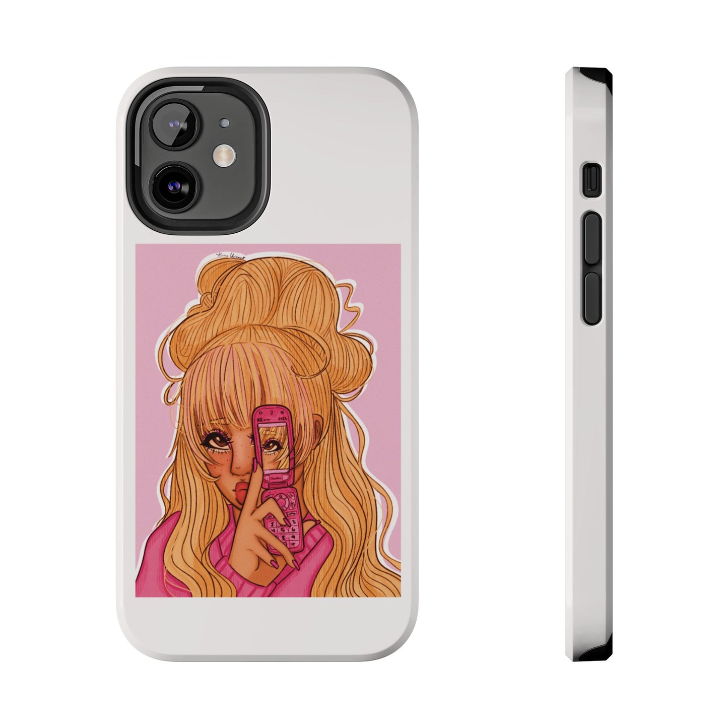 Tough Phone Cases - Pink 90’s Girl