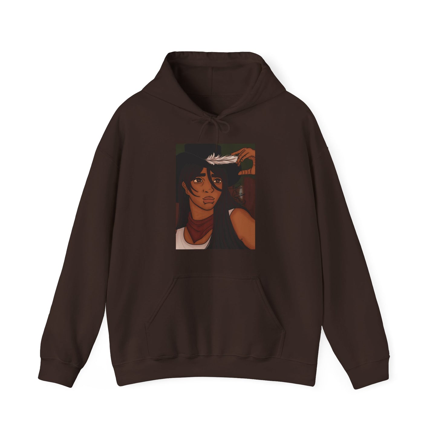 Unisex Heavy Blend™ Hooded Sweatshirt (Cowboy V2)