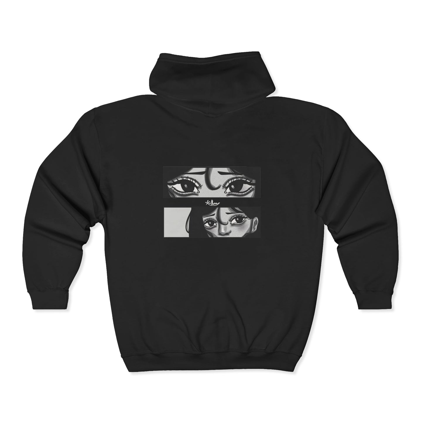 Unisex Zip Up Sweatshirt - A Quiet Moment