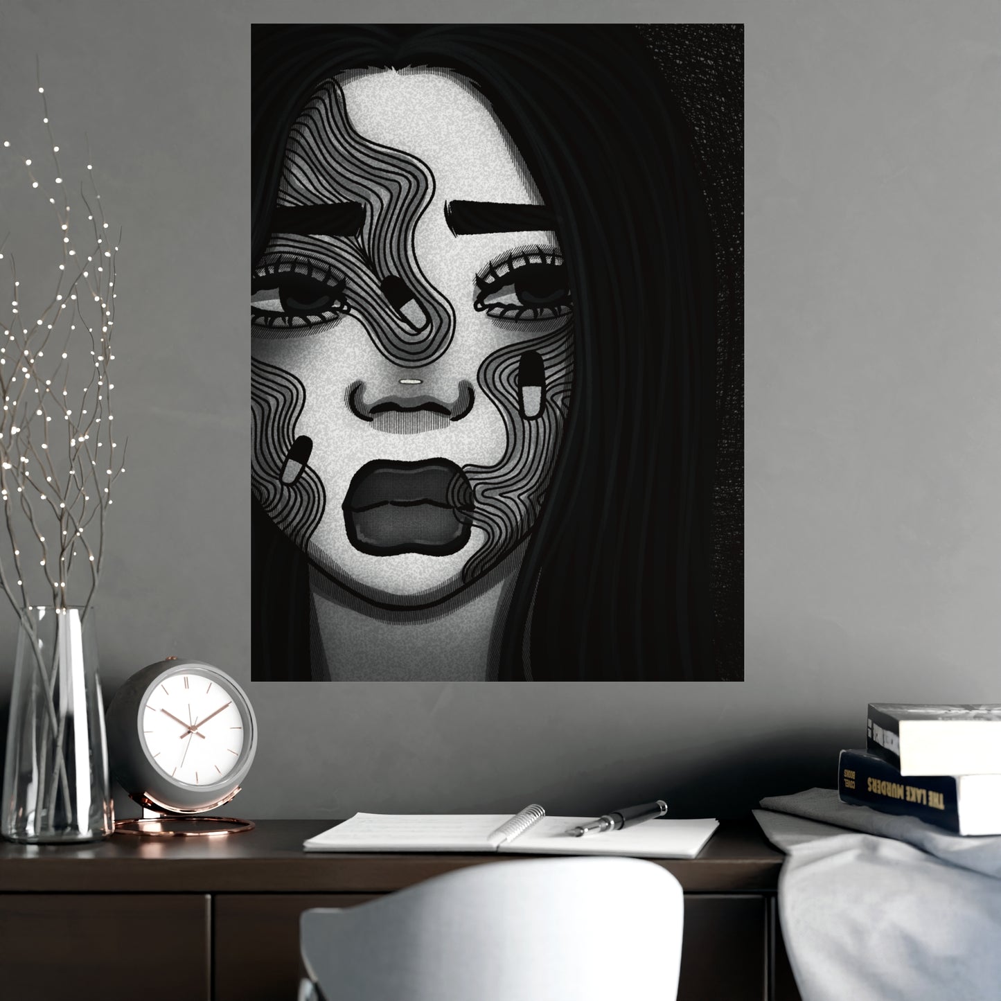 Vertical Matte Poster - Addiction