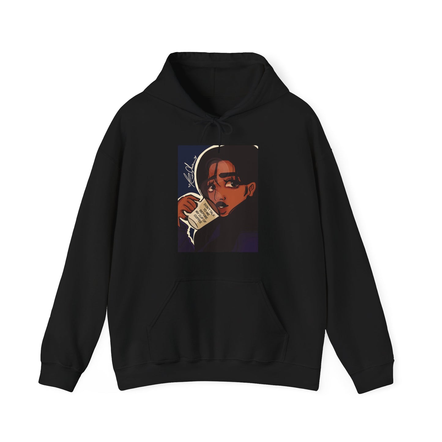 Unisex Heavy Blend™ Hooded Sweatshirt (Coffee V2)