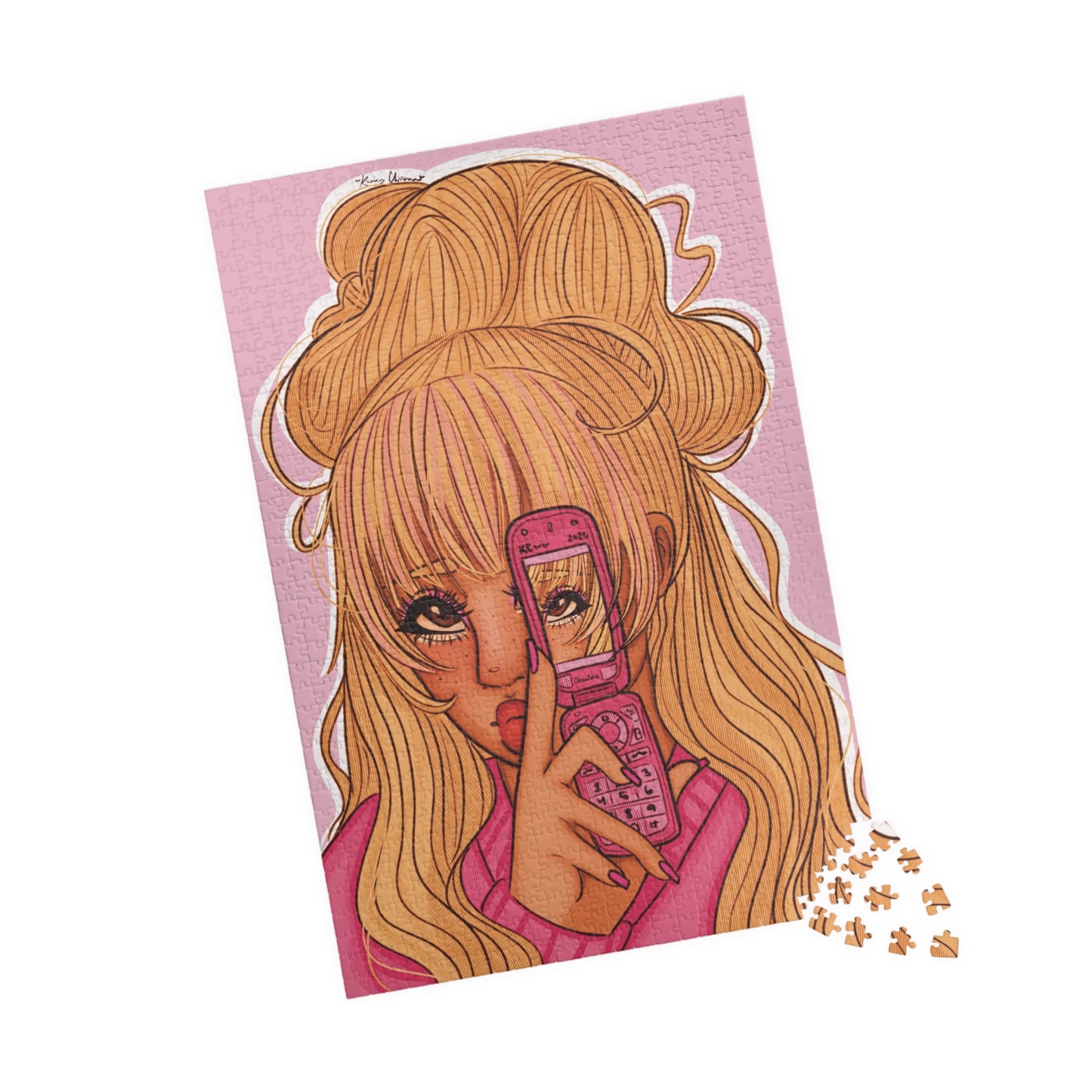 Puzzle (110, 252, 520, 1014-piece) - Pink 90’s Girl