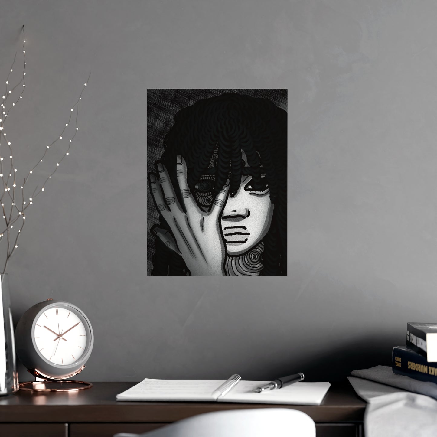 Vertical Matte Poster - Fear