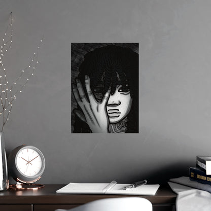 Vertical Matte Poster - Fear