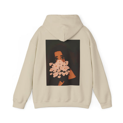 Unisex Heavy Blend™ Hooded Sweatshirt (Flowers)