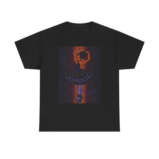 Unisex Heavy Cotton Tee (Ballerina)