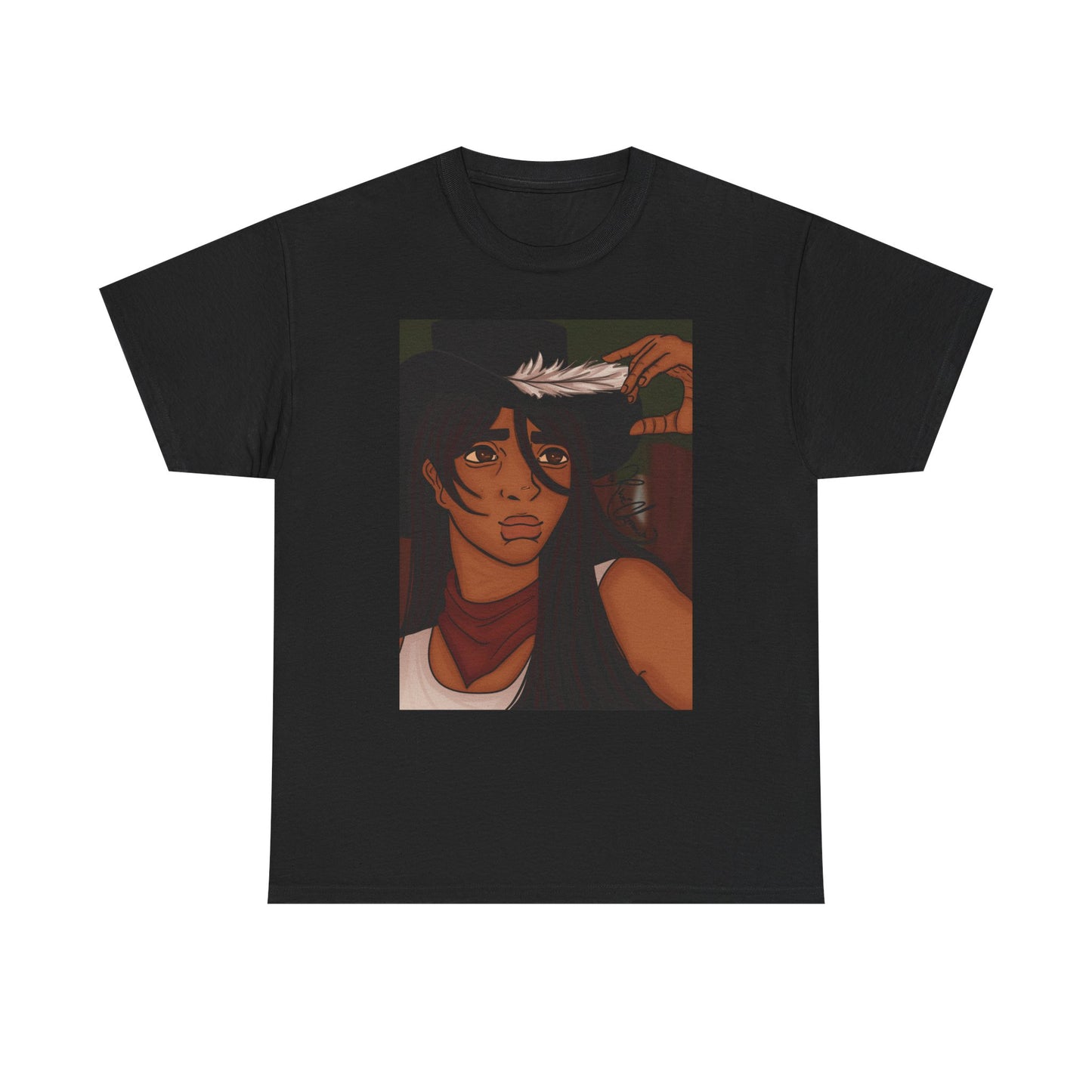 Unisex Heavy Cotton Tee (Cowboy)