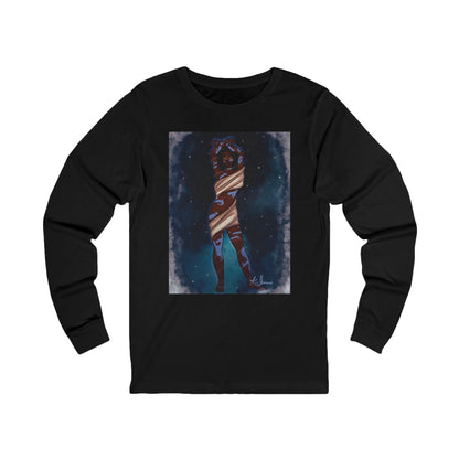 Unisex Jersey Long Sleeve Tee (Space)
