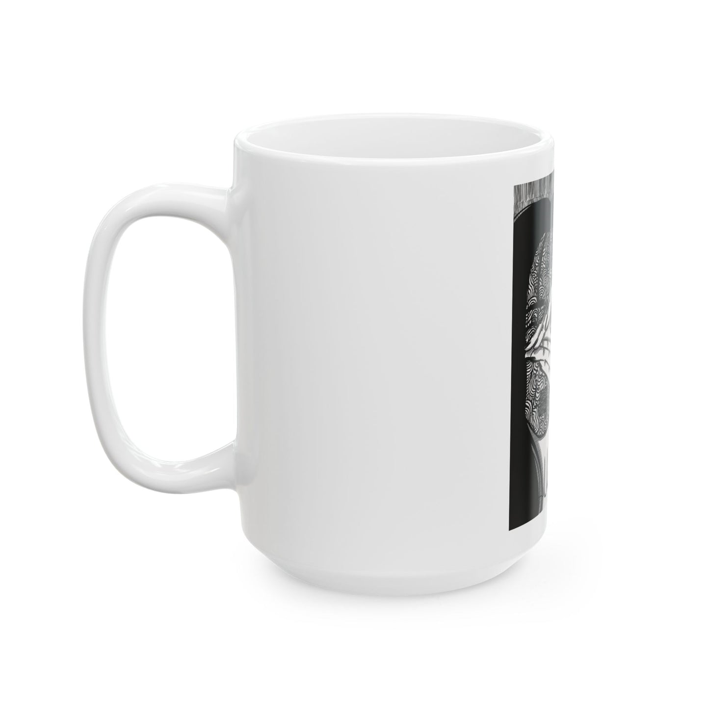 Ceramic Mug, (11oz, 15oz) - Illusions