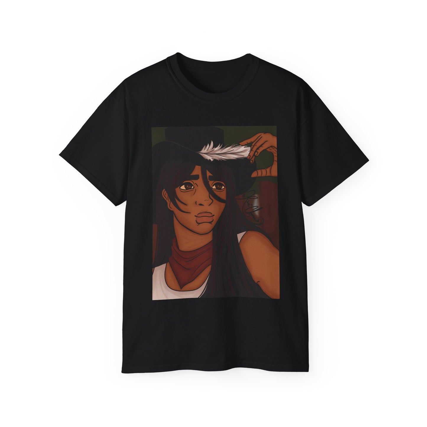 Unisex Ultra Cotton Tee (Cowboy)