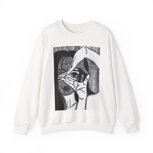 Unisex Heavy Blend™ Crewneck Sweatshirt (Illusions)