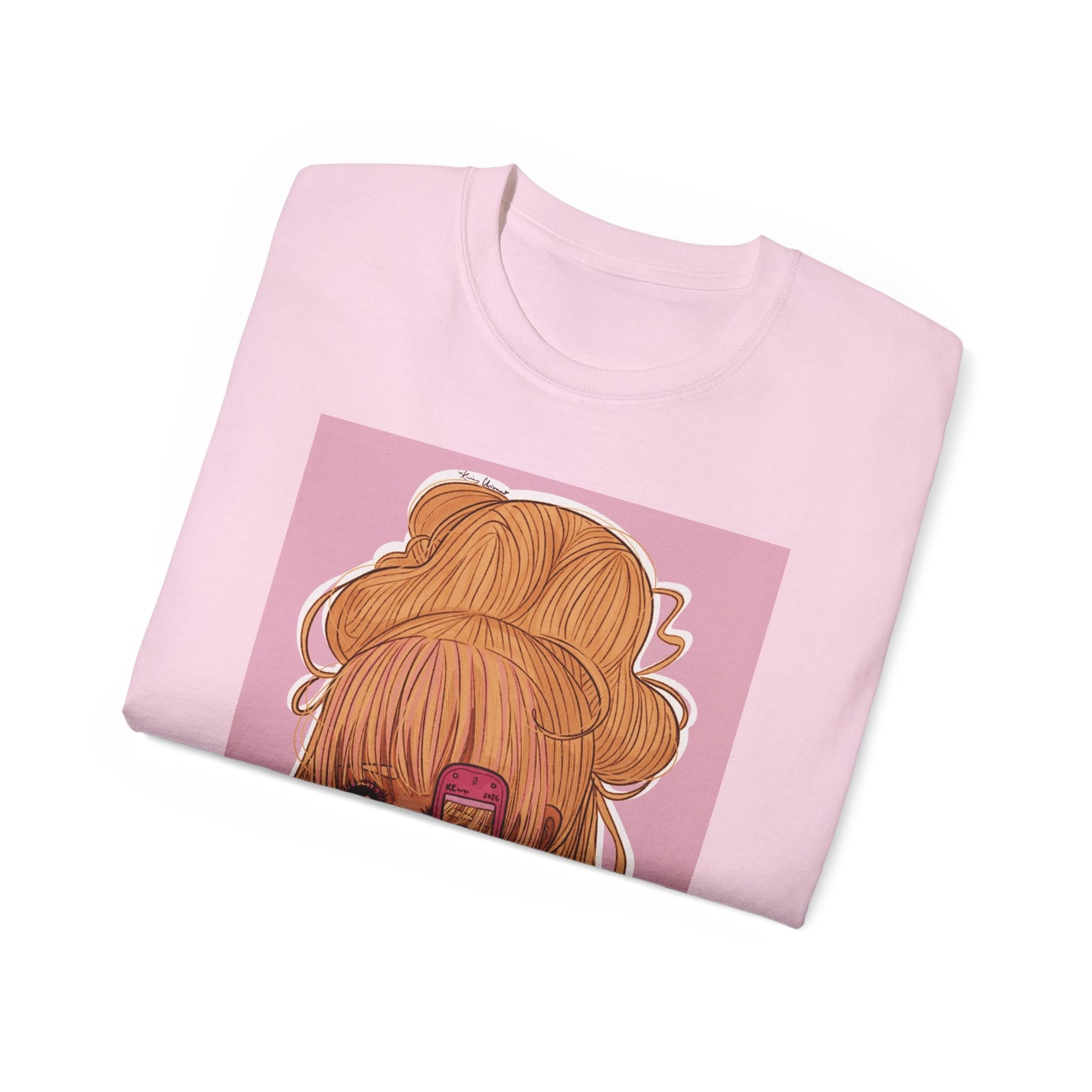 Unisex Ultra Cotton Tee (Pink 90’s Girl)