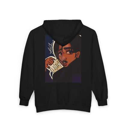 Unisex Zip Up Sweatshirt - Coffee