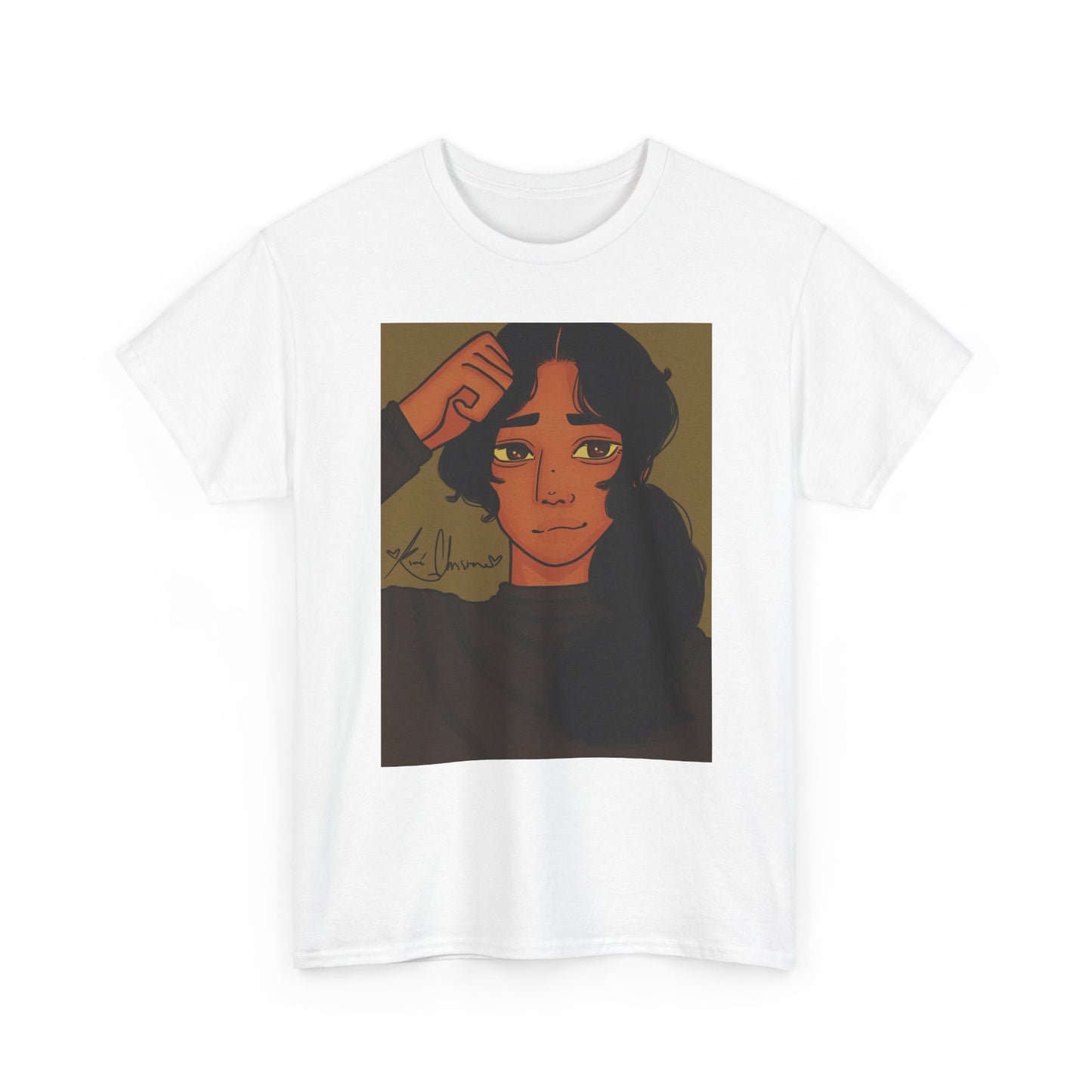 Unisex Heavy Cotton Tee (Greene)