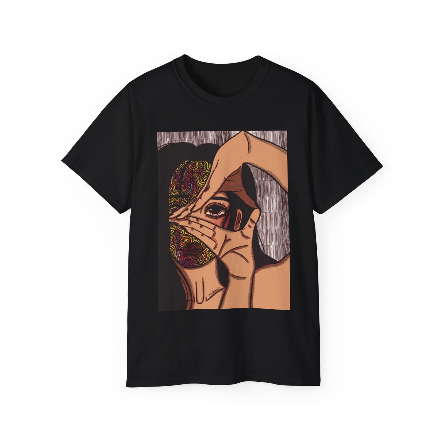 Unisex Ultra Cotton Tee (Illusions [color])