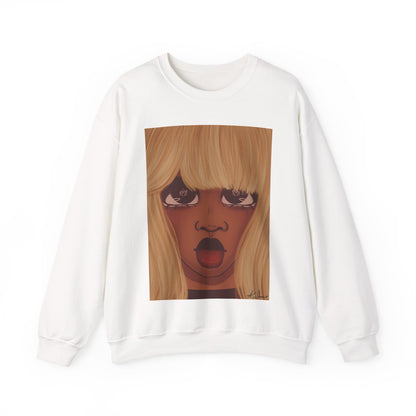 Unisex Heavy Blend™ Crewneck Sweatshirt (Heart Eyes)