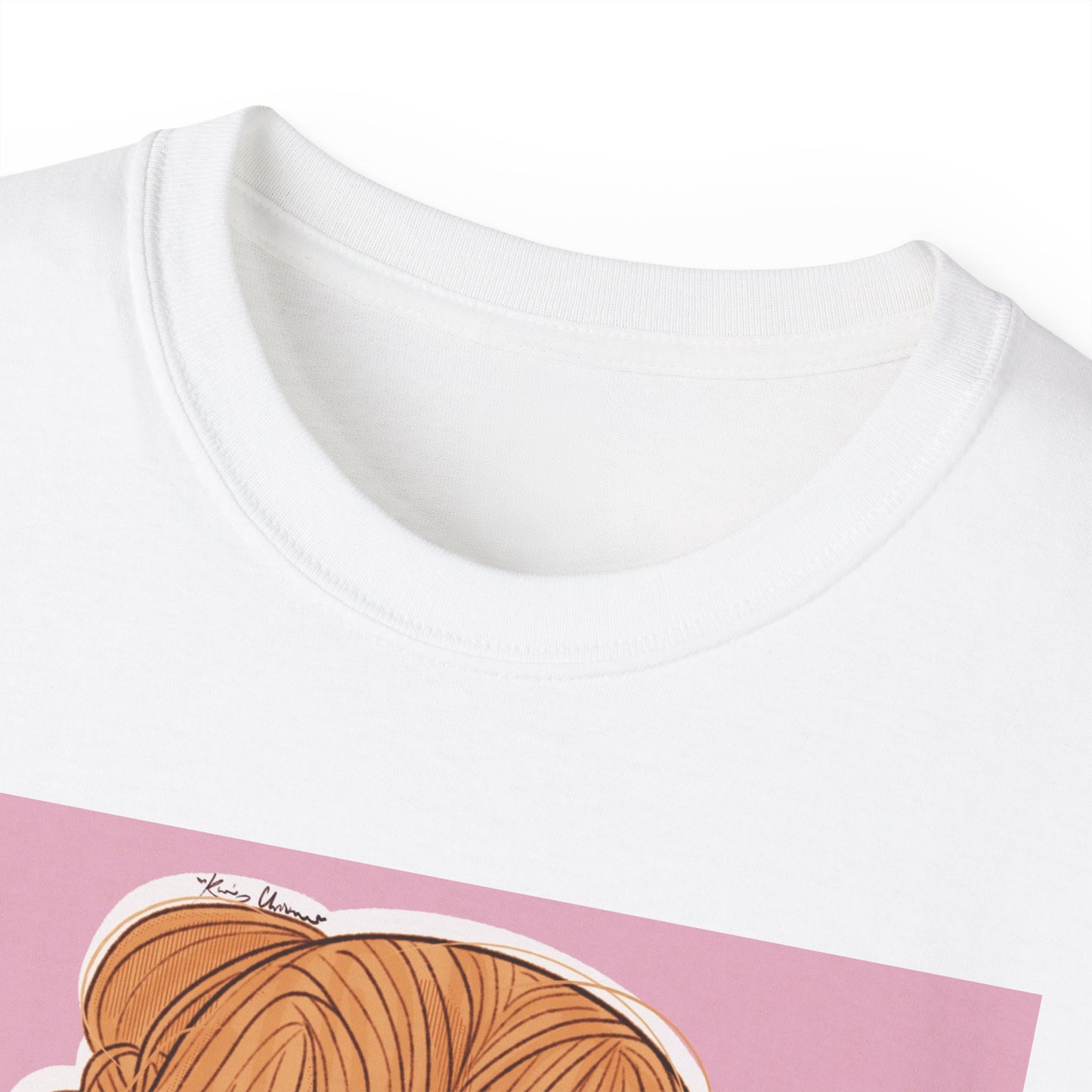 Unisex Ultra Cotton Tee (Pink 90’s Girl)
