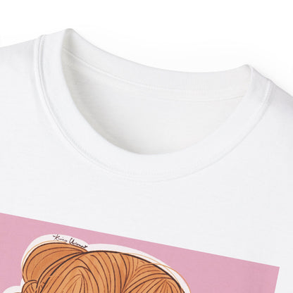 Unisex Ultra Cotton Tee (Pink 90’s Girl)