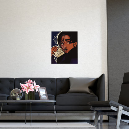 Vertical Matte Poster - Coffee