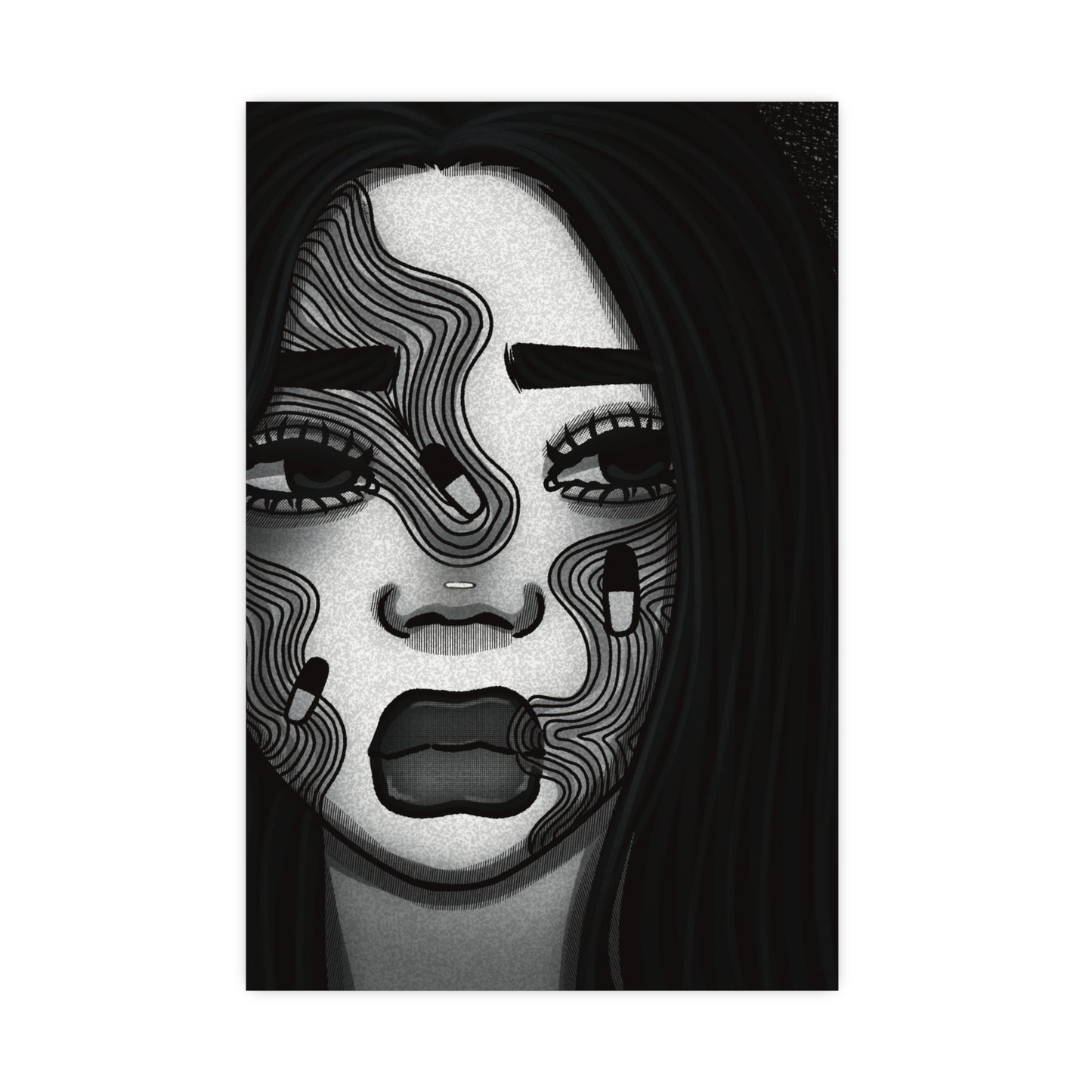 Vertical Matte Poster - Addiction