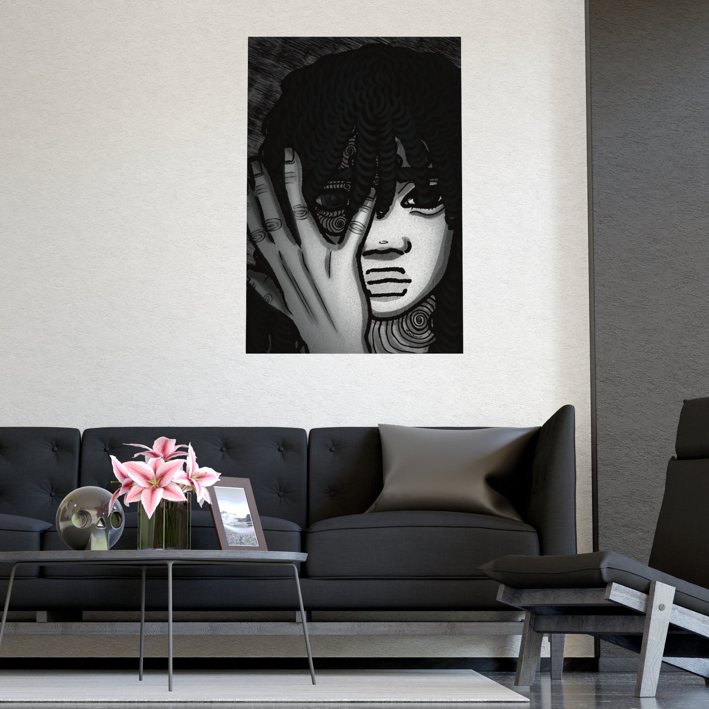 Vertical Matte Poster - Fear