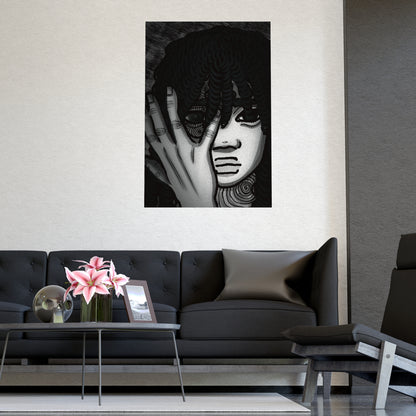 Vertical Matte Poster - Fear