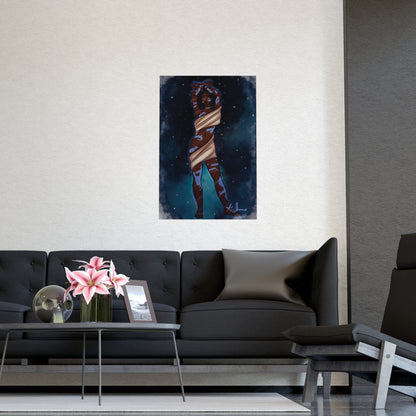 Vertical Matte Poster - Space