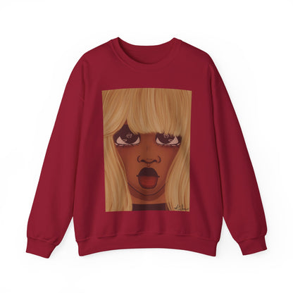 Unisex Heavy Blend™ Crewneck Sweatshirt (Heart Eyes)