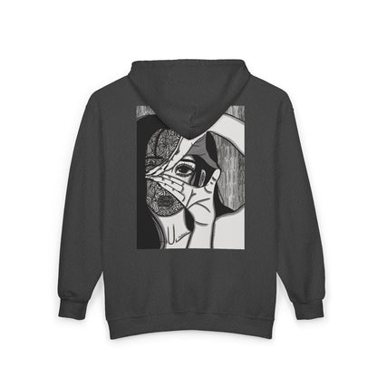 Unisex Zip Up Sweatshirt - Illusions
