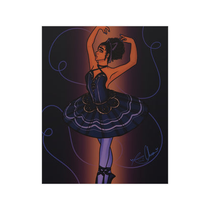 Vertical Matte Poster - Ballerina