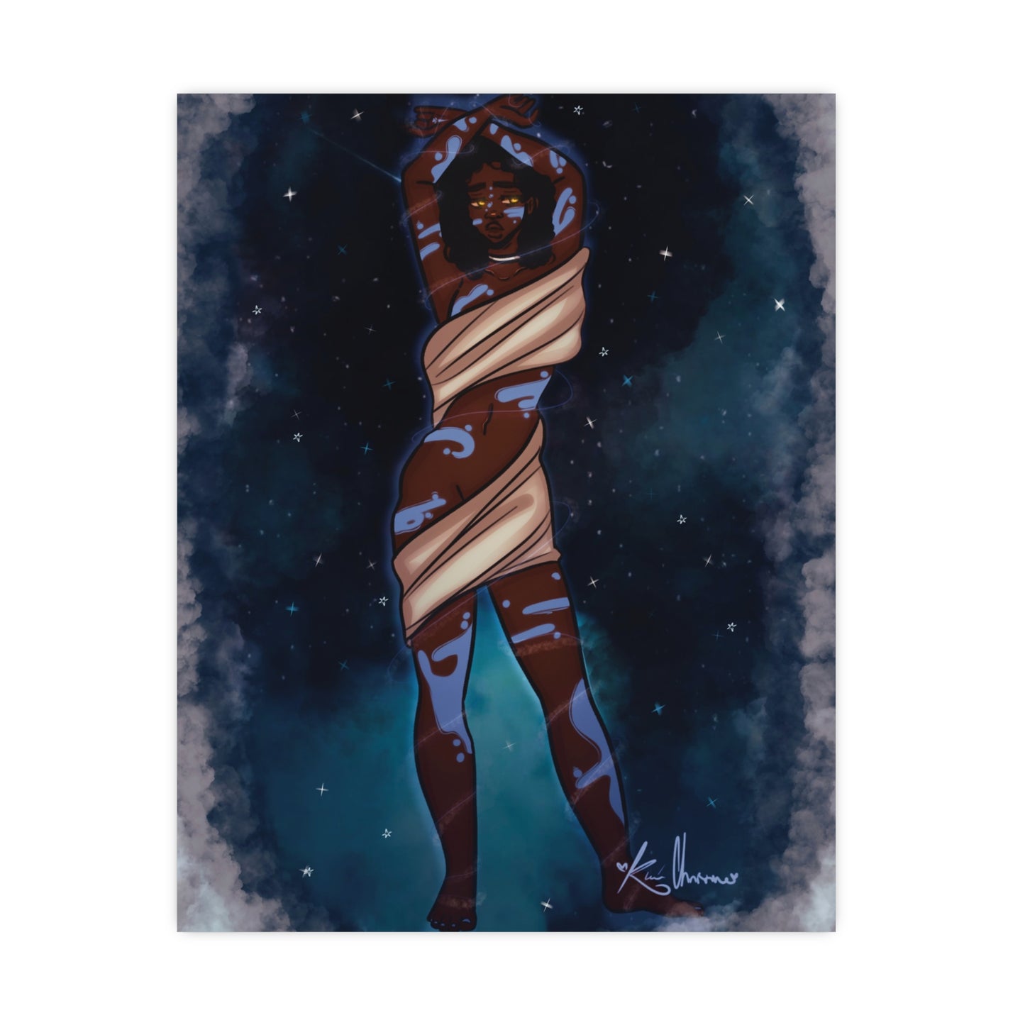 Vertical Matte Poster - Space