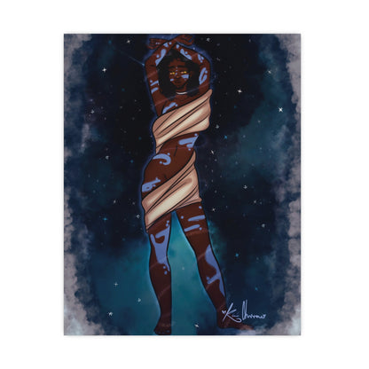 Vertical Matte Poster - Space