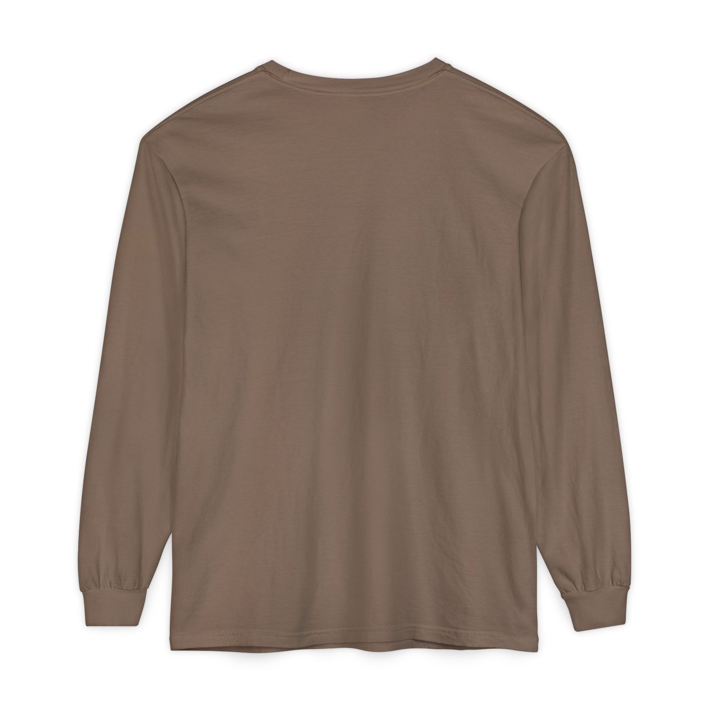 Unisex Garment-dyed Long Sleeve T-Shirt (Apple)