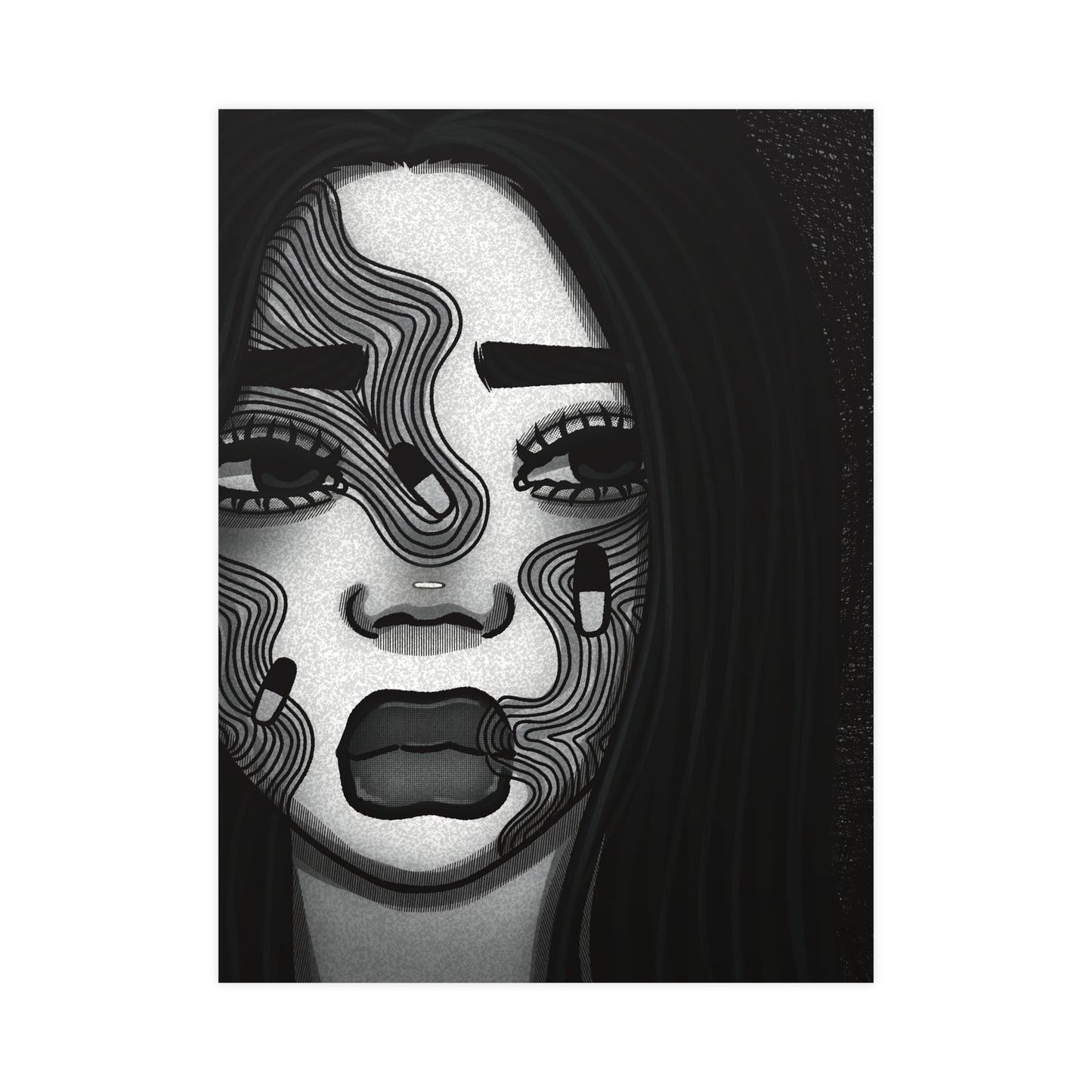 Vertical Matte Poster - Addiction