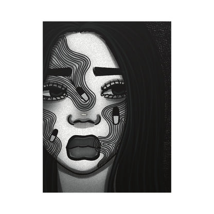 Vertical Matte Poster - Addiction