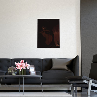 Vertical Matte Poster - Wounded Angel