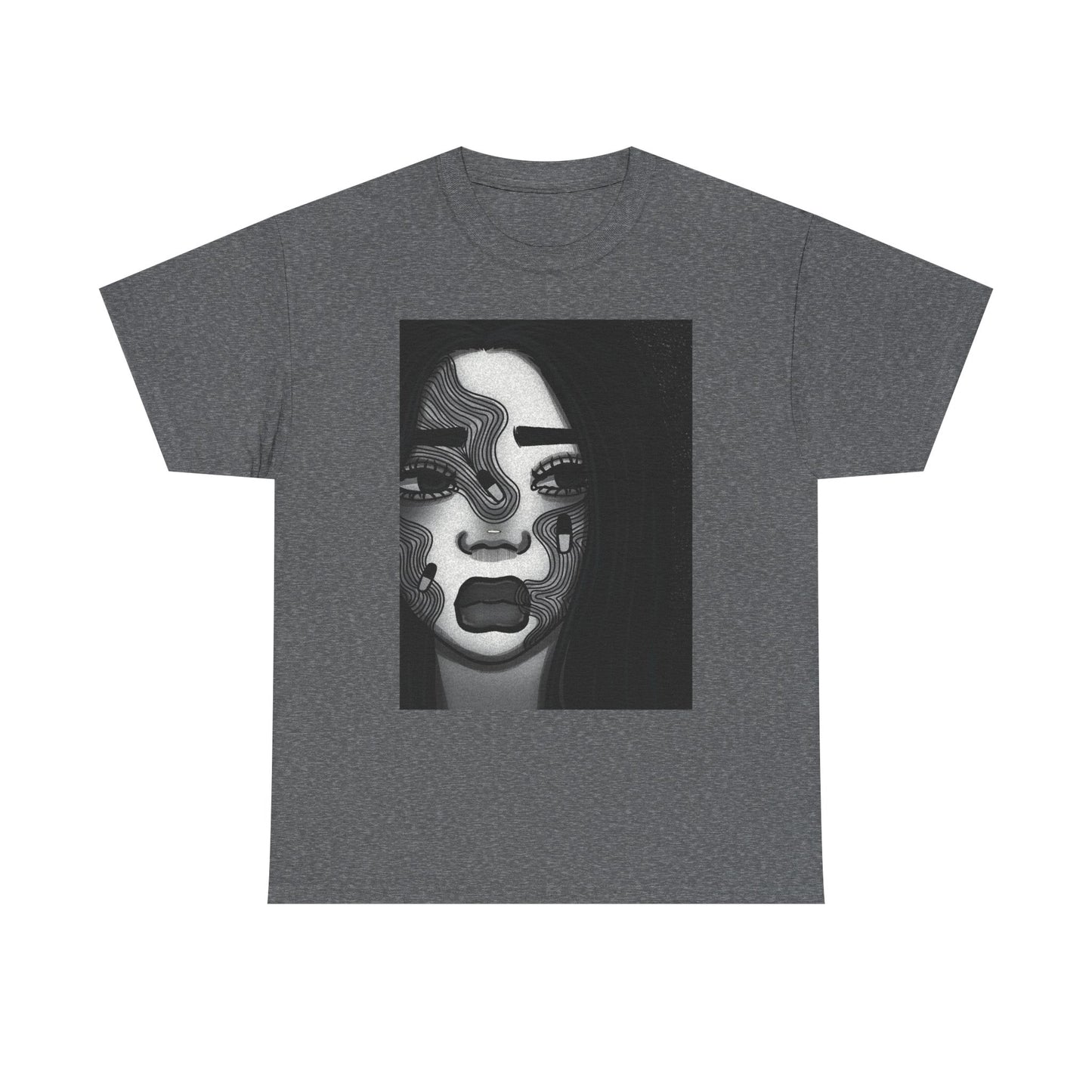 Unisex Heavy Cotton Tee (Addiction)