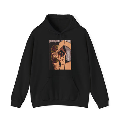 Unisex Heavy Blend™ Hooded Sweatshirt (Illusions [color] V2)