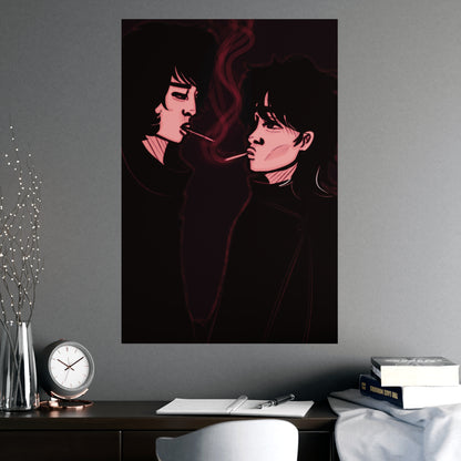 Vertical Matte Poster - Dark Times