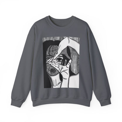 Unisex Heavy Blend™ Crewneck Sweatshirt (Illusions)