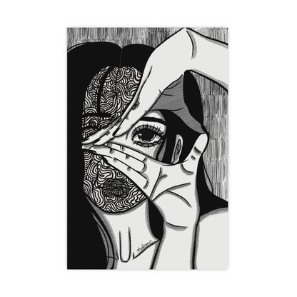 Vertical Matte Poster - Illusions