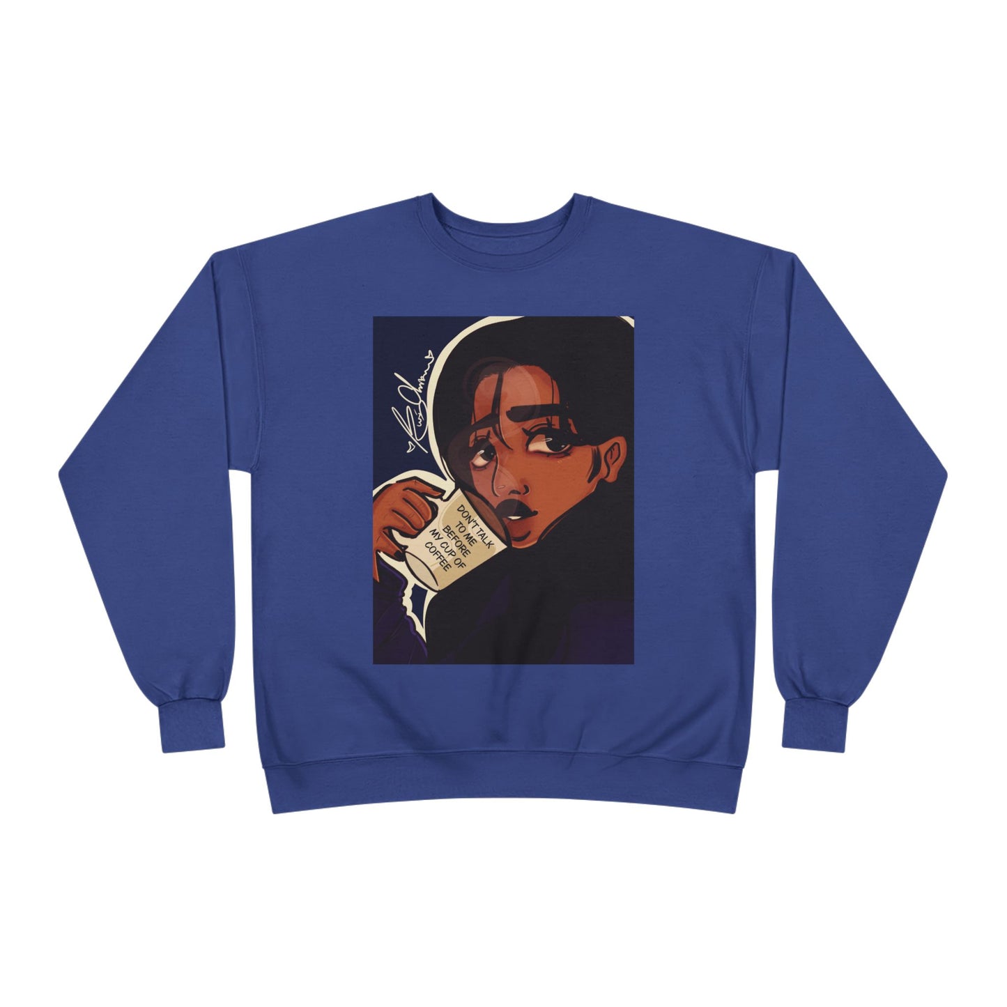 Unisex EcoSmart® Crewneck Sweatshirt (Coffee)
