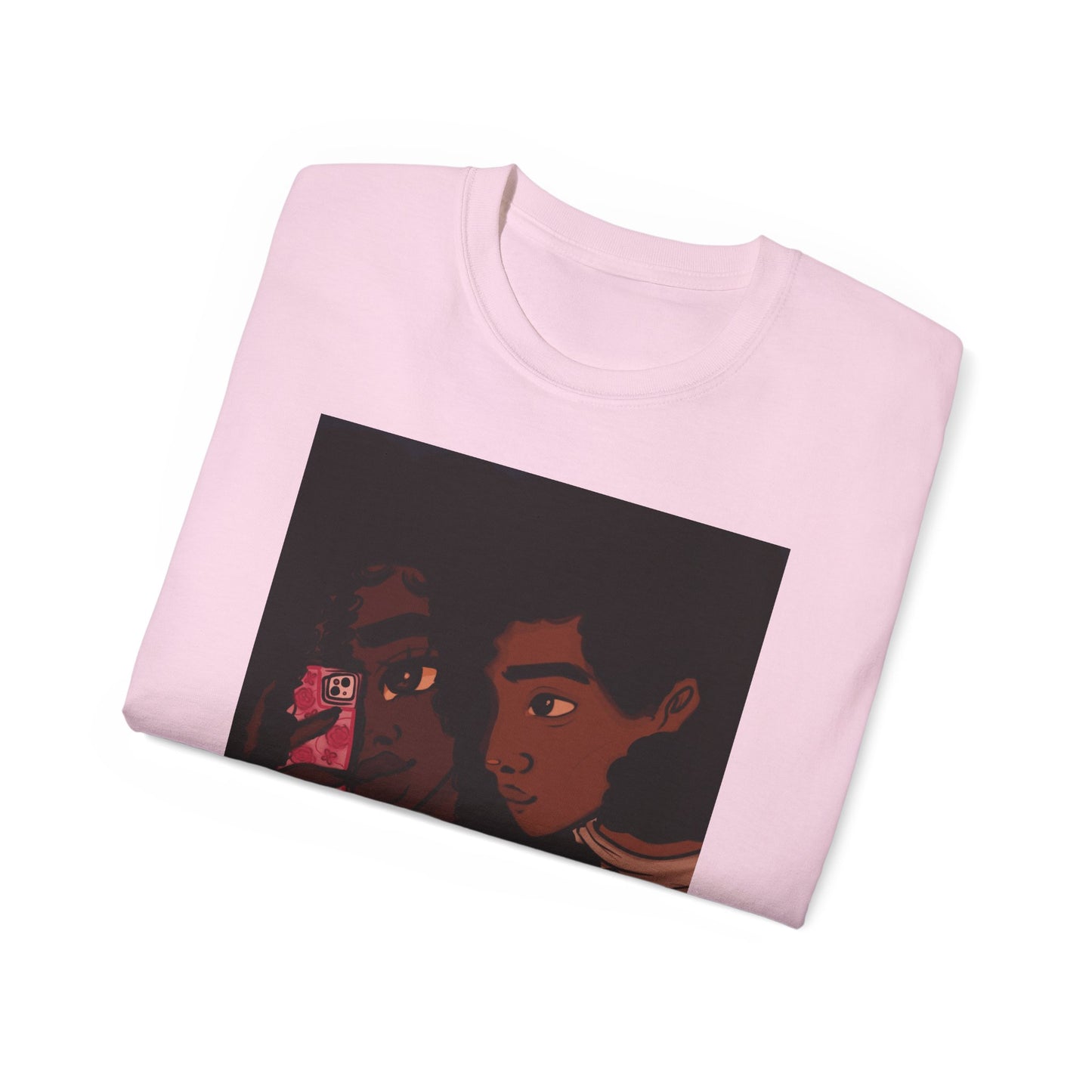 Unisex Ultra Cotton Tee (Black Love)
