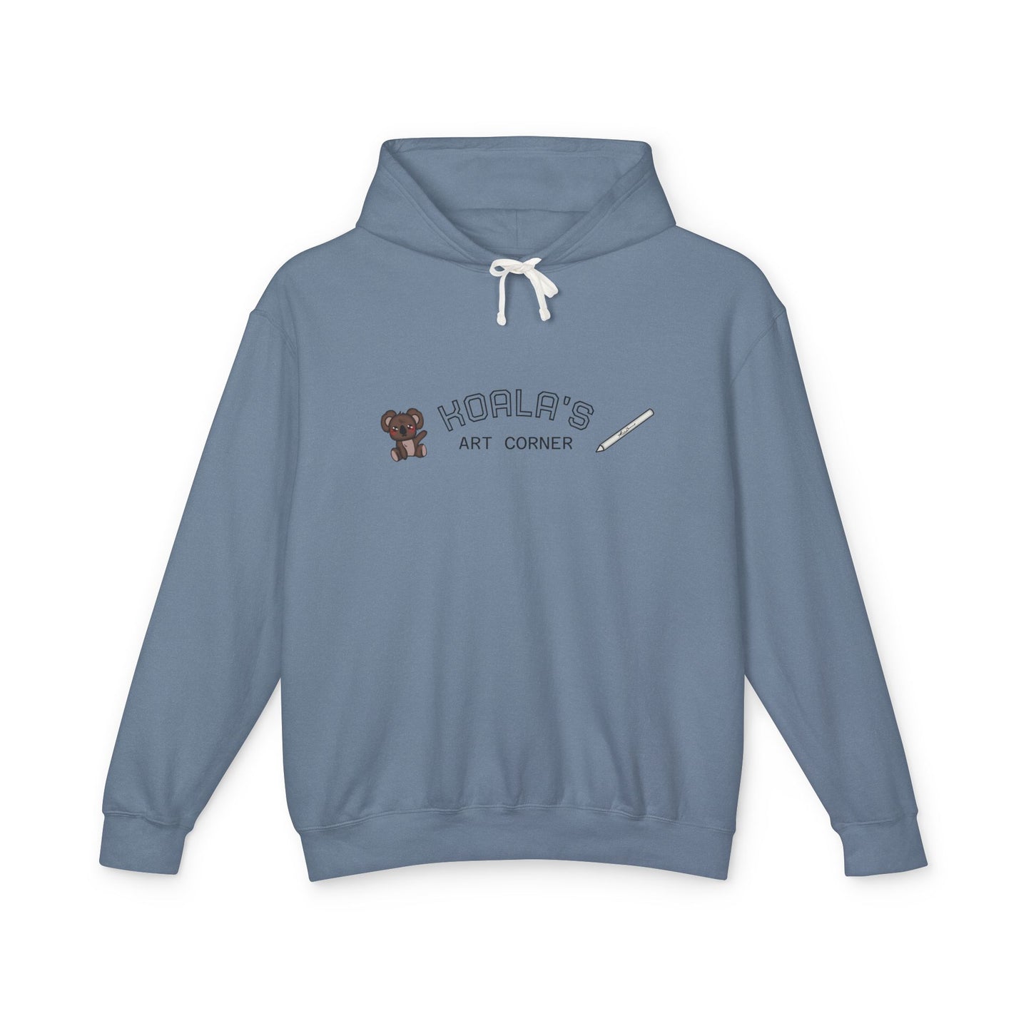 Unisex Lightweight Hooded Sweatshirt (Space)